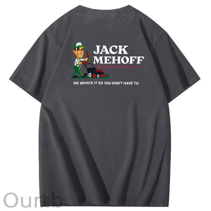 We Whack It So You Don't Have To  Pattern  Print 100%Cotton T-Shirt
