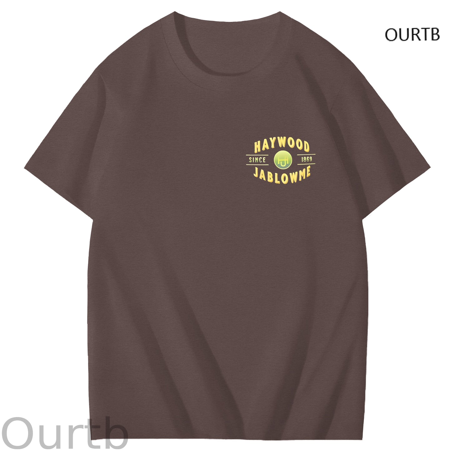 Haywood Since 1869 Jablowme Timber Co Art Pattern Print T-Shirt