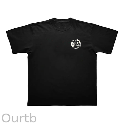 The Black Death European Tour Printed  T-shirt