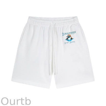 Spirit Aminal Washed Craft Shorts Pants