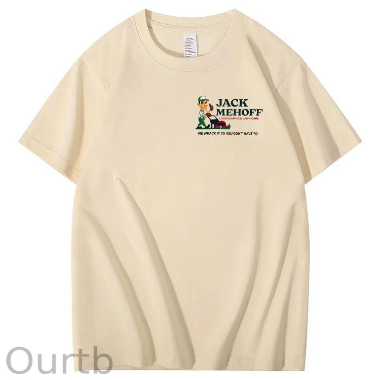 We Whack It So You Don't Have To  Pattern  Print 100%Cotton T-Shirt