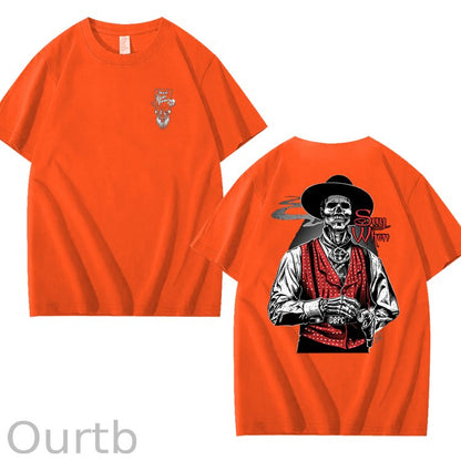 Say When Old West Death Dealers Collection Tombstone Ghost Town Zombie T-Shirt, Cowboy Shirt, Full Color, Full Size