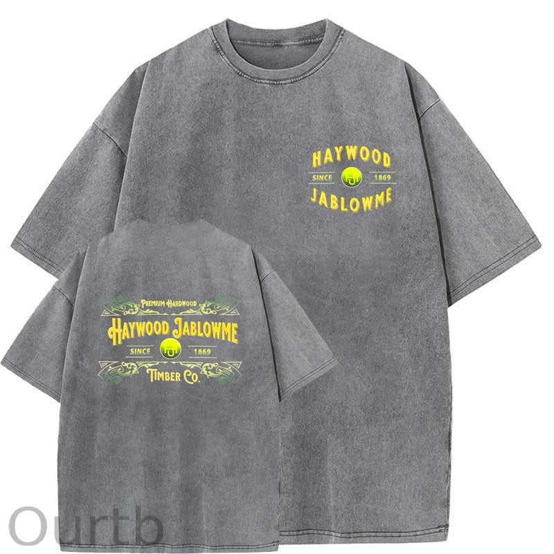Haywood Since 1869 Jablowme Timber Co Washed T-Shirt