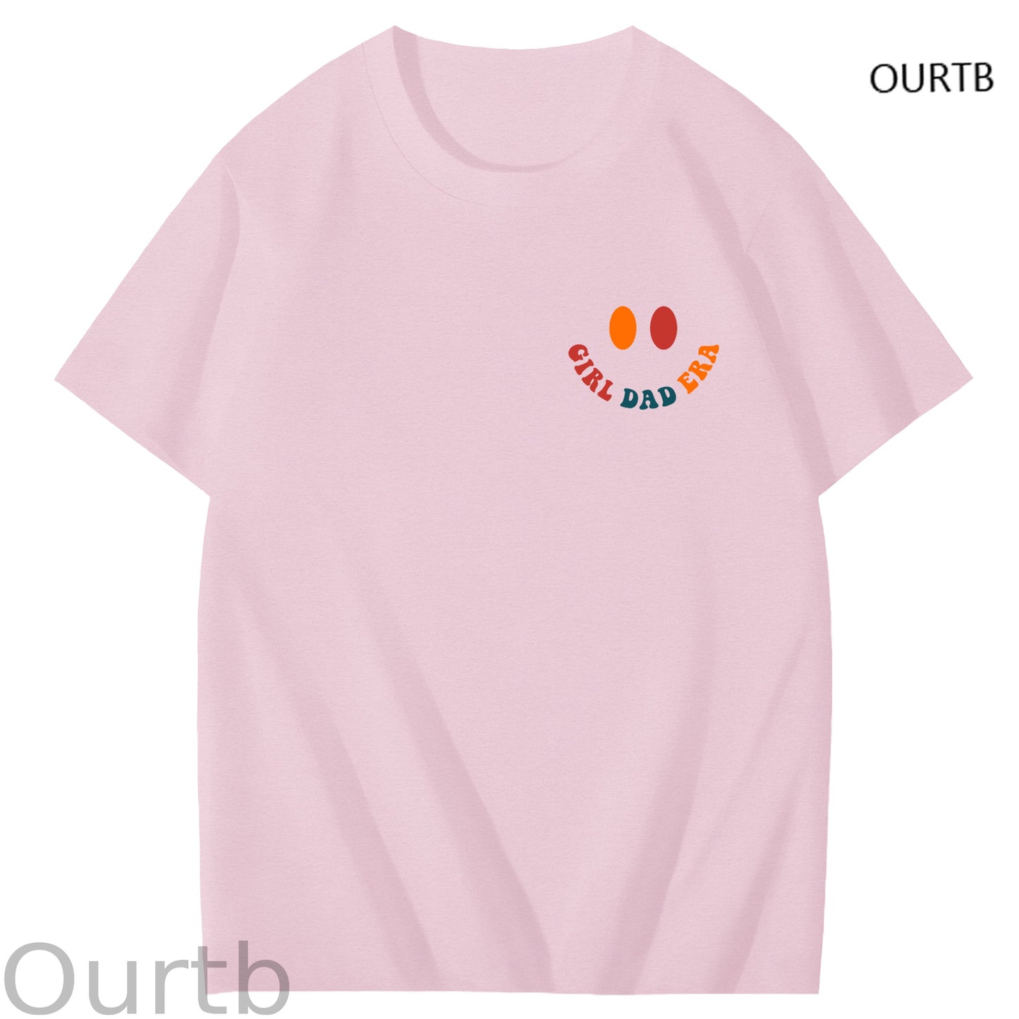 TS Fans In My Girl Dad Era Funny Art Pattern Print T-Shirt