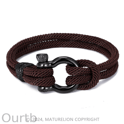 Men's Bracelet Military Camouflage 2 Layer Paracord Braclet