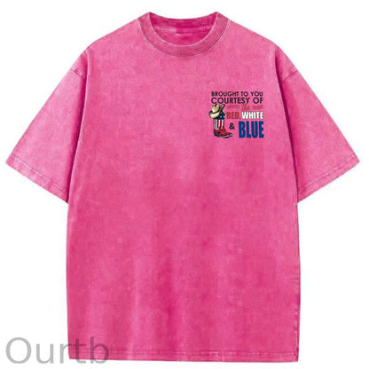 We'll Put A Boot In Your Ass Washed T-Shirt