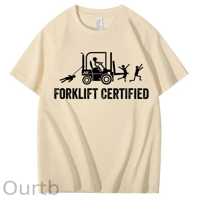 Forklift Certified 100% Cotton T-Shirt