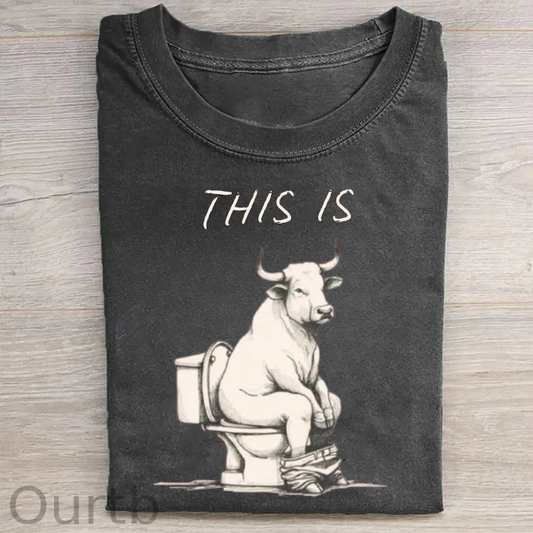 This Is Bull Shit Funny T-shirt