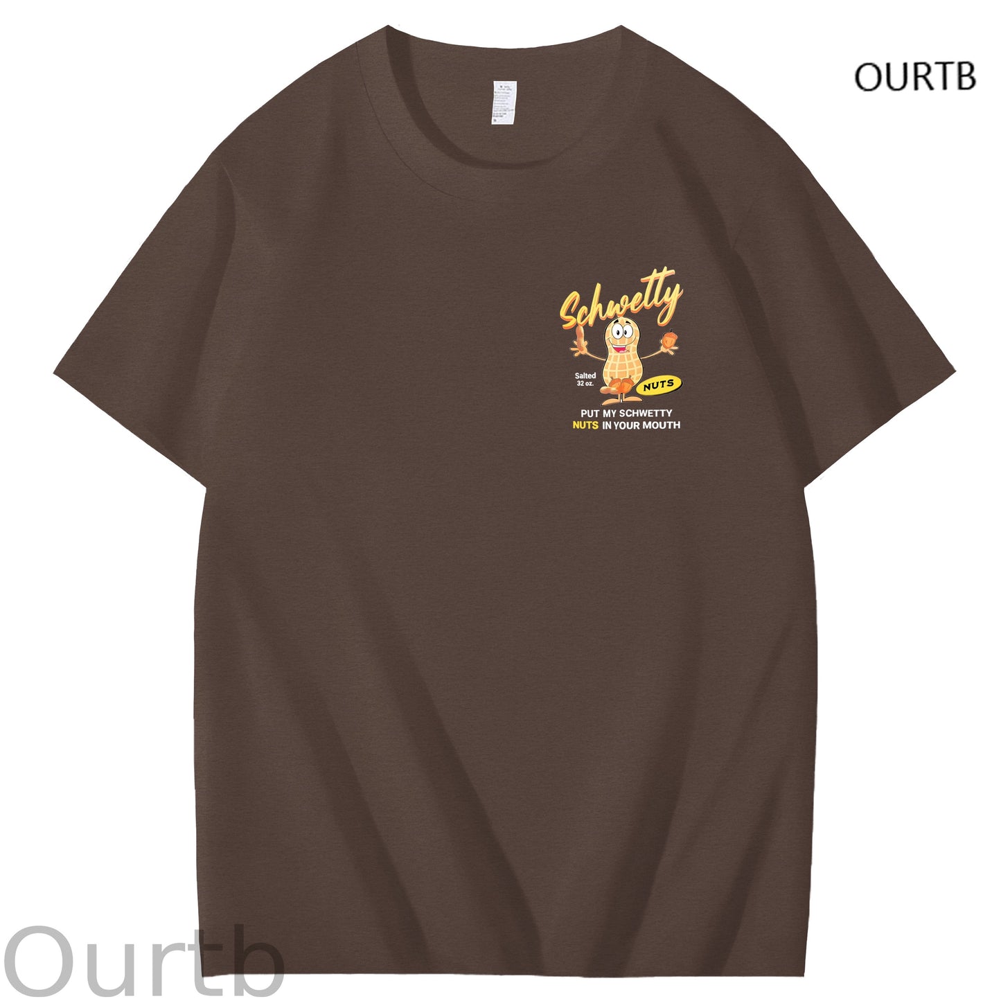 Schwetty Put My Schwetty Nuts In Your Mouth Art Pattern Print T-Shirt