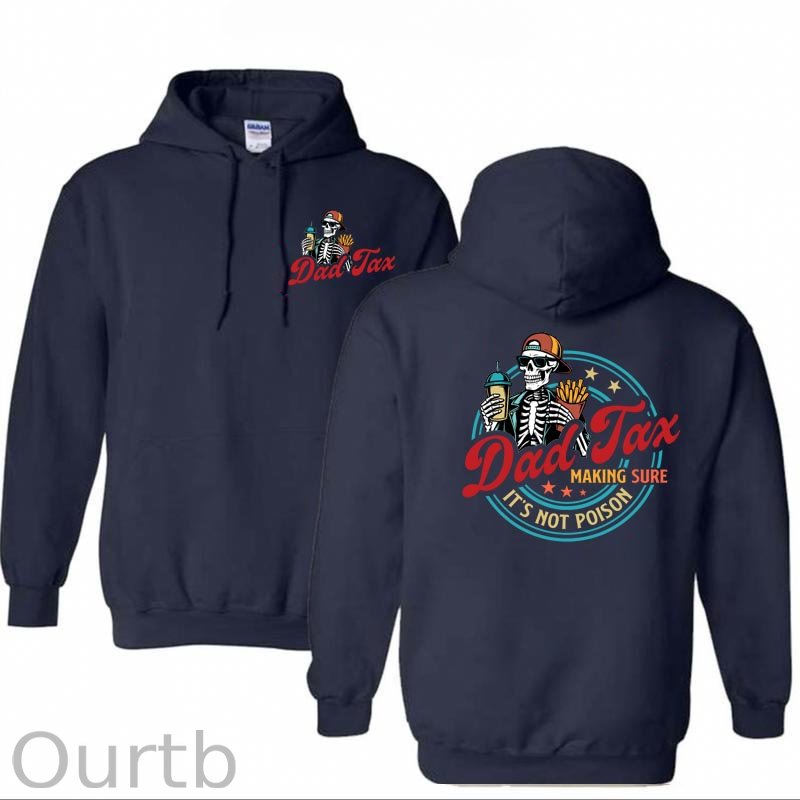 Dad Tax Pattern Classic Hoodie