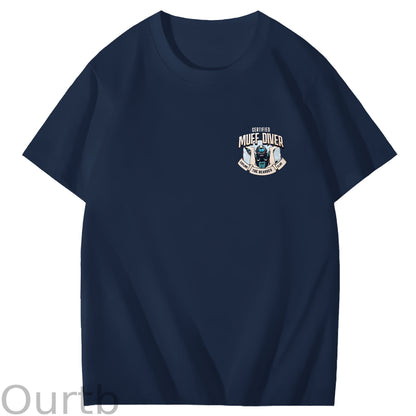 Certified Muff Diver Art Pattern Print T-Shirt