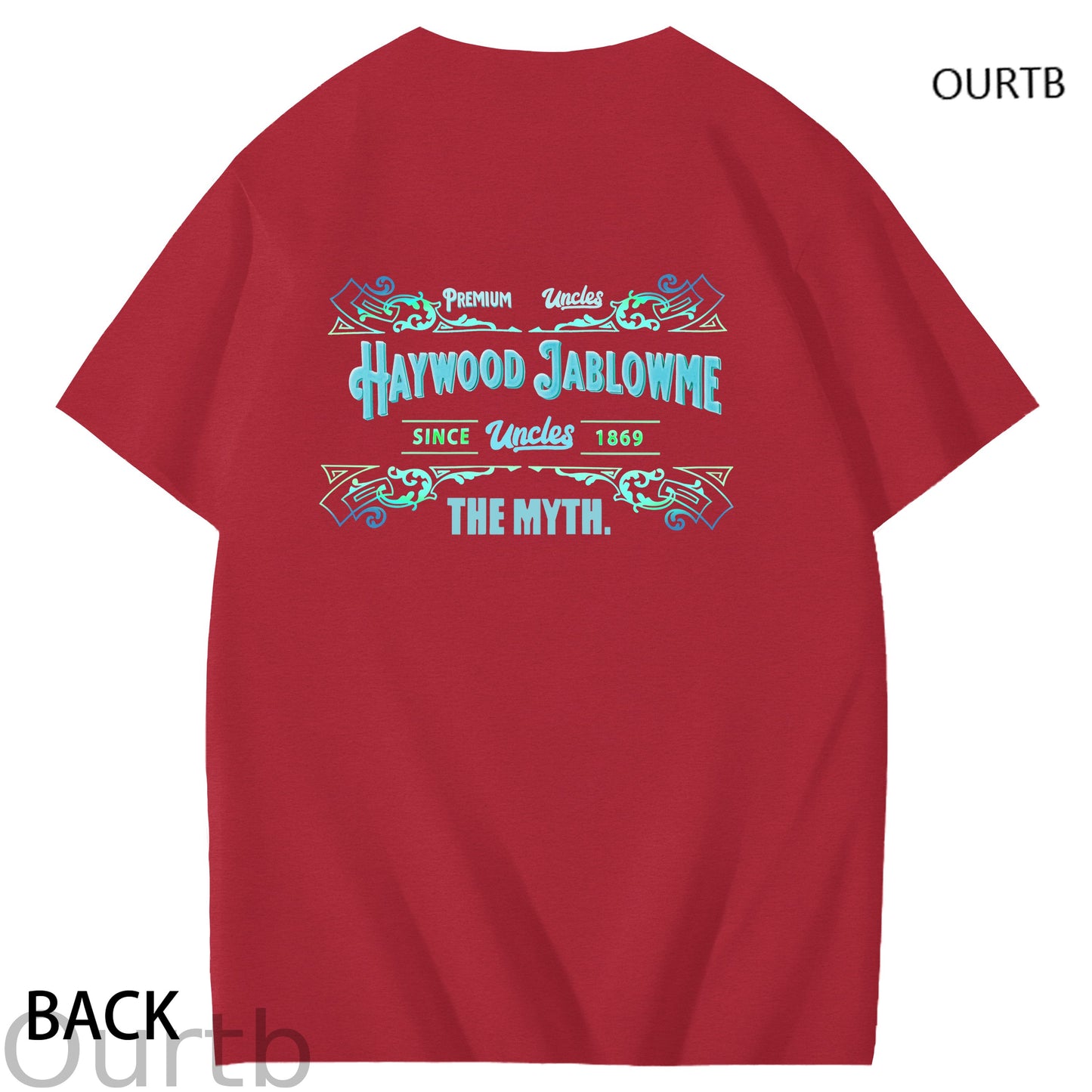 Premium Uncles Haywood Jablowme Since 1869 Uncles The Math Funny Adult Art Pattern Print T-Shirt