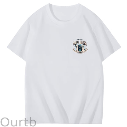 Certified Muff Diver Art Pattern Print T-Shirt