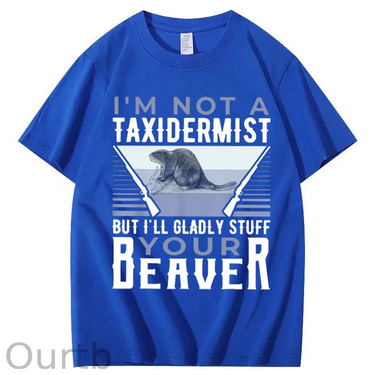 Taxidermist Hunter 100% Cotton T-Shirt