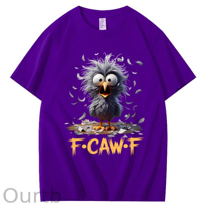 Cartoon Humor T-Shirt F caw F