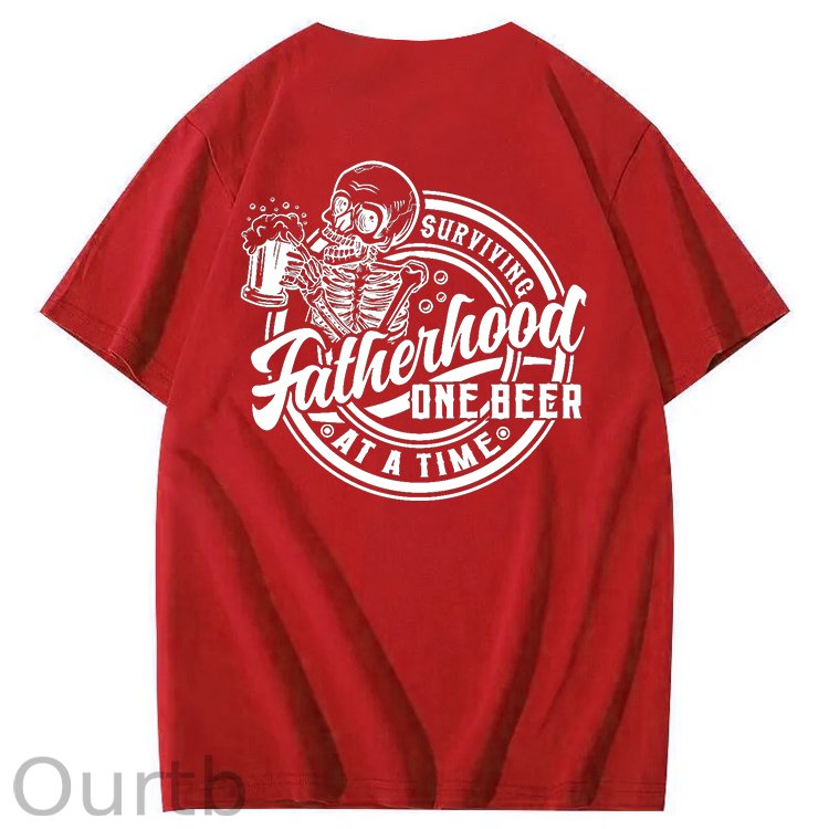 Surviving Fatherhood One Beer At A Time T-Shirt