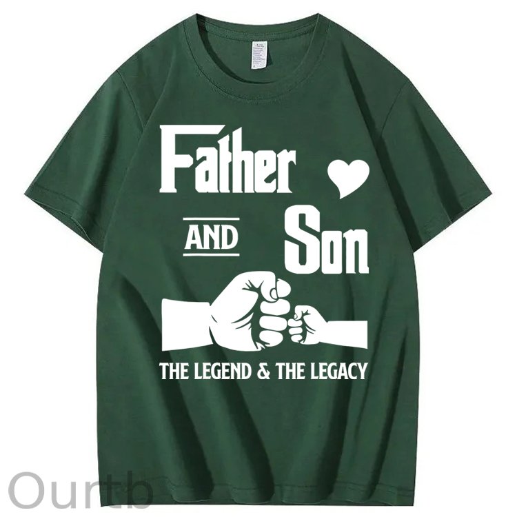 Father and Son 100% Cotton T-Shirt