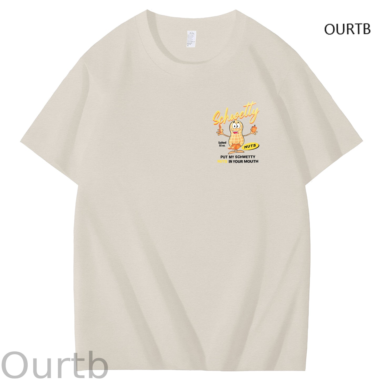 Schwetty Put My Schwetty Nuts In Your Mouth Art Pattern Print T-Shirt