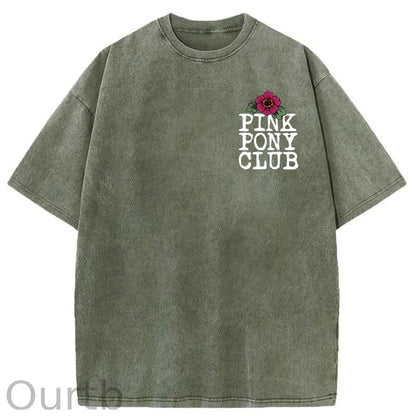 I'm Gonna Keep On Dacing Washed Cotton T-Shirt