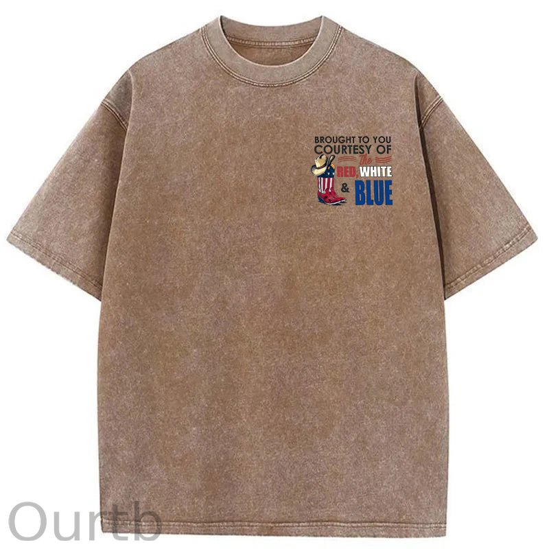 We'll Put A Boot In Your Ass Washed T-Shirt
