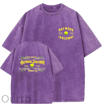 Haywood Since 1869 Jablowme Timber Co Washed T-Shirt