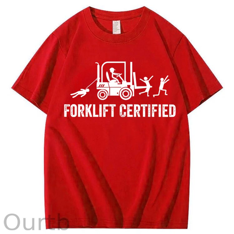 Forklift Certified 100% Cotton T-Shirt