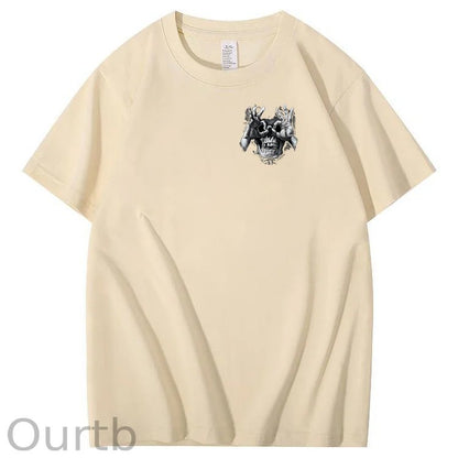 The Blacksheep Of  The Family Pattern Print 100%Cotton T-Shirt