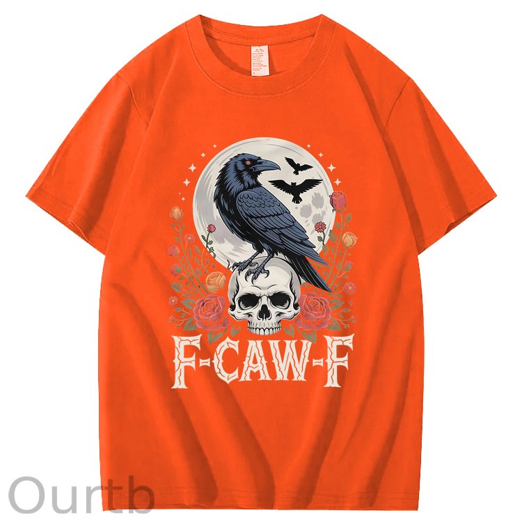 F-Caw-F Crow 100% Cotton T-Shirt