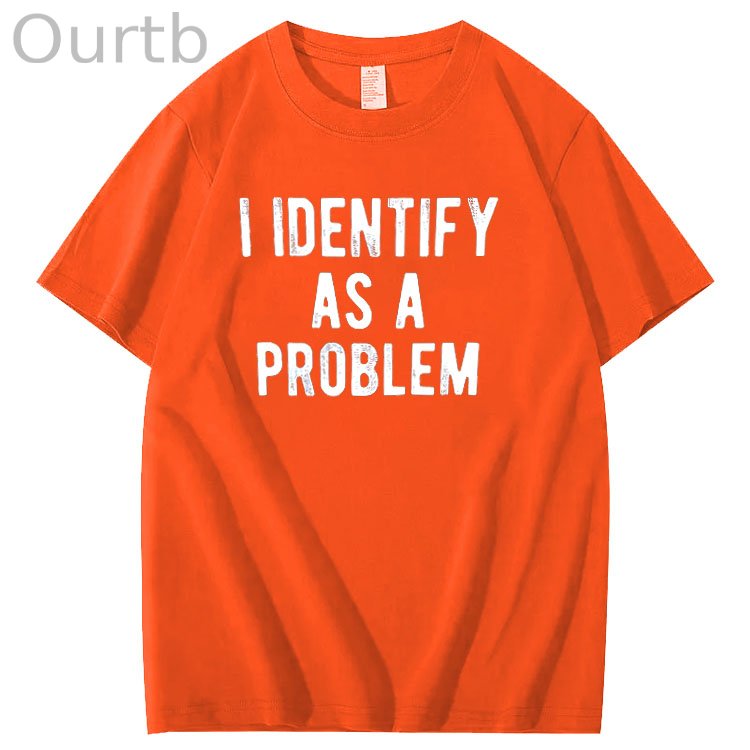 I Identify As A Problem Pattern100% Cotton T-Shirt