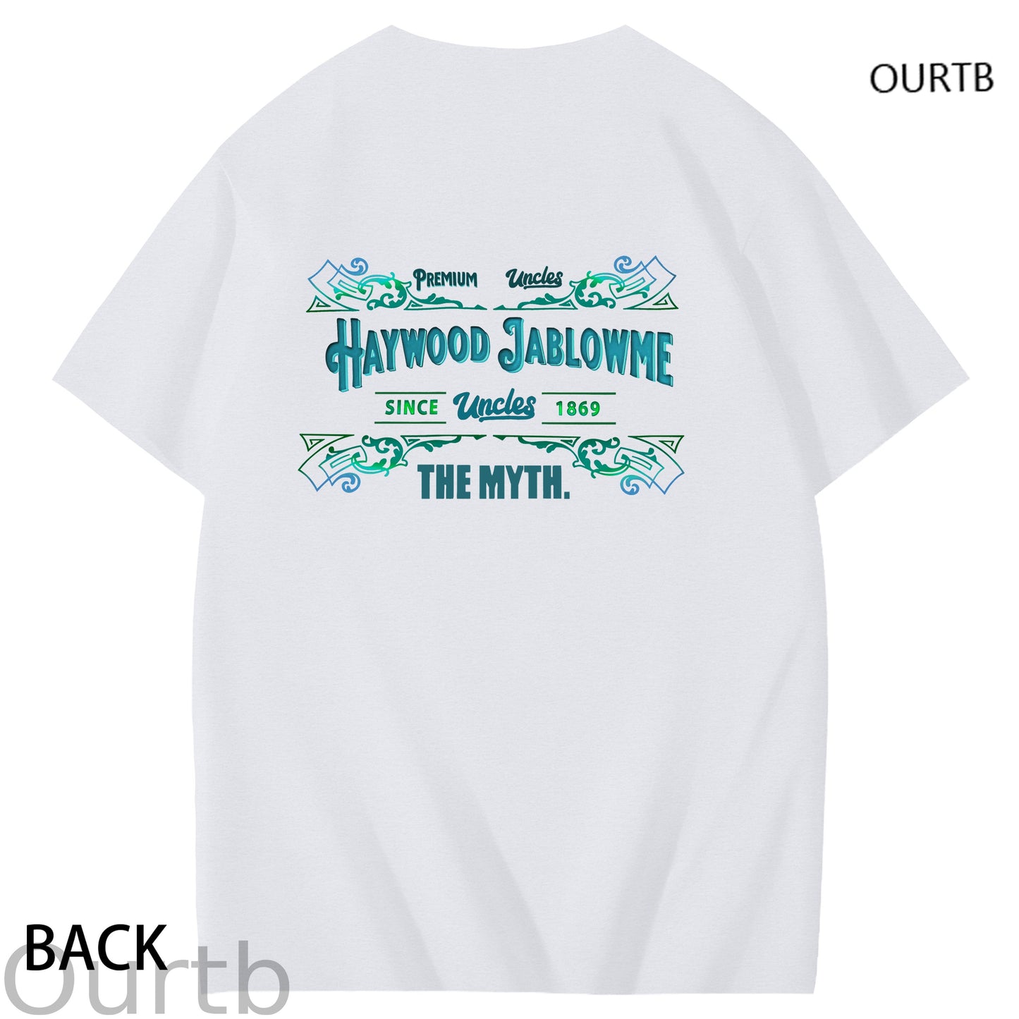 Premium Uncles Haywood Jablowme Since 1869 Uncles The Math Funny Adult Art Pattern Print T-Shirt