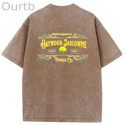 Haywood Since 1869 Jablowme Timber Co Washed T-Shirt