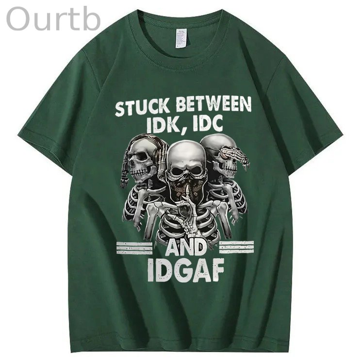Stuck Between IDK IDC And IDGAF T-Shirt