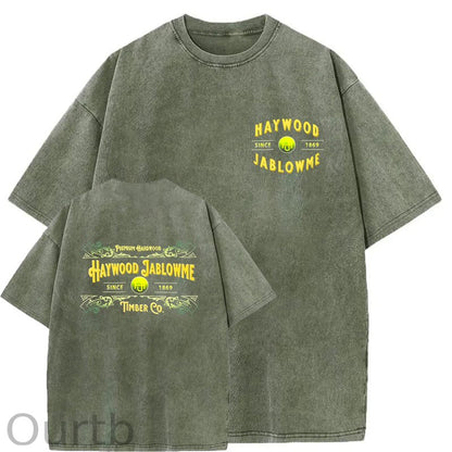 Haywood Since 1869 Jablowme Timber Co Washed T-Shirt