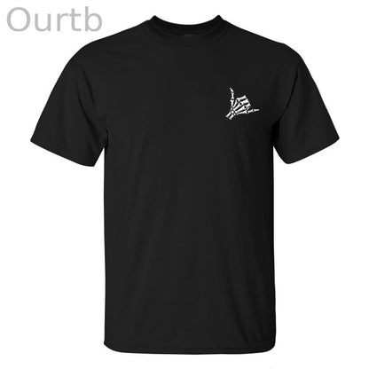 Send It Skull Printed Men's T-shirt
