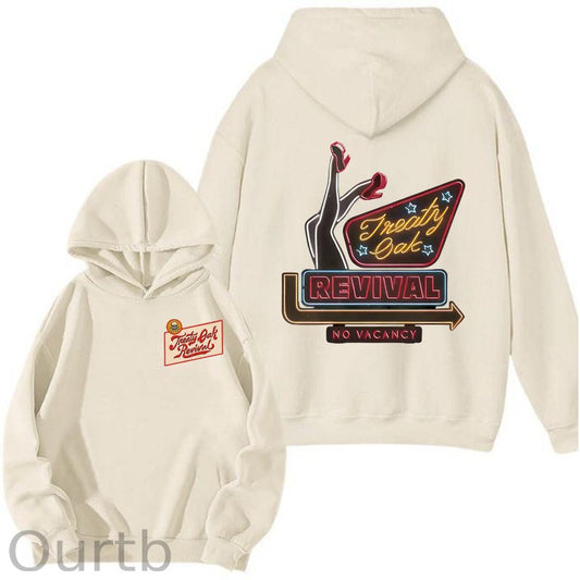 Treaty Oak Revival 100% Cotton Hooded Sweatshirt