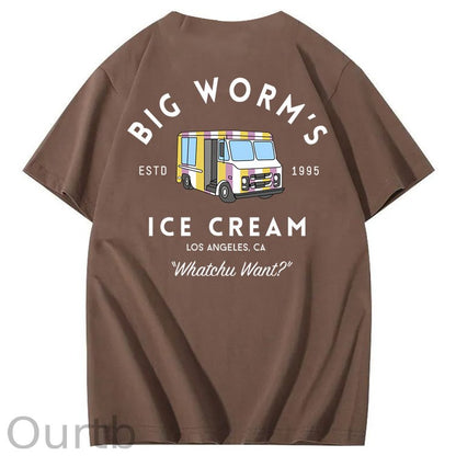 Ice Cream 100% Cotton T-Shirt