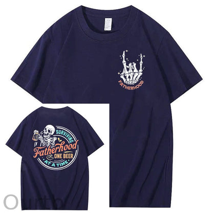 Surviving Fatherhood One Beer At A Time T-Shirt