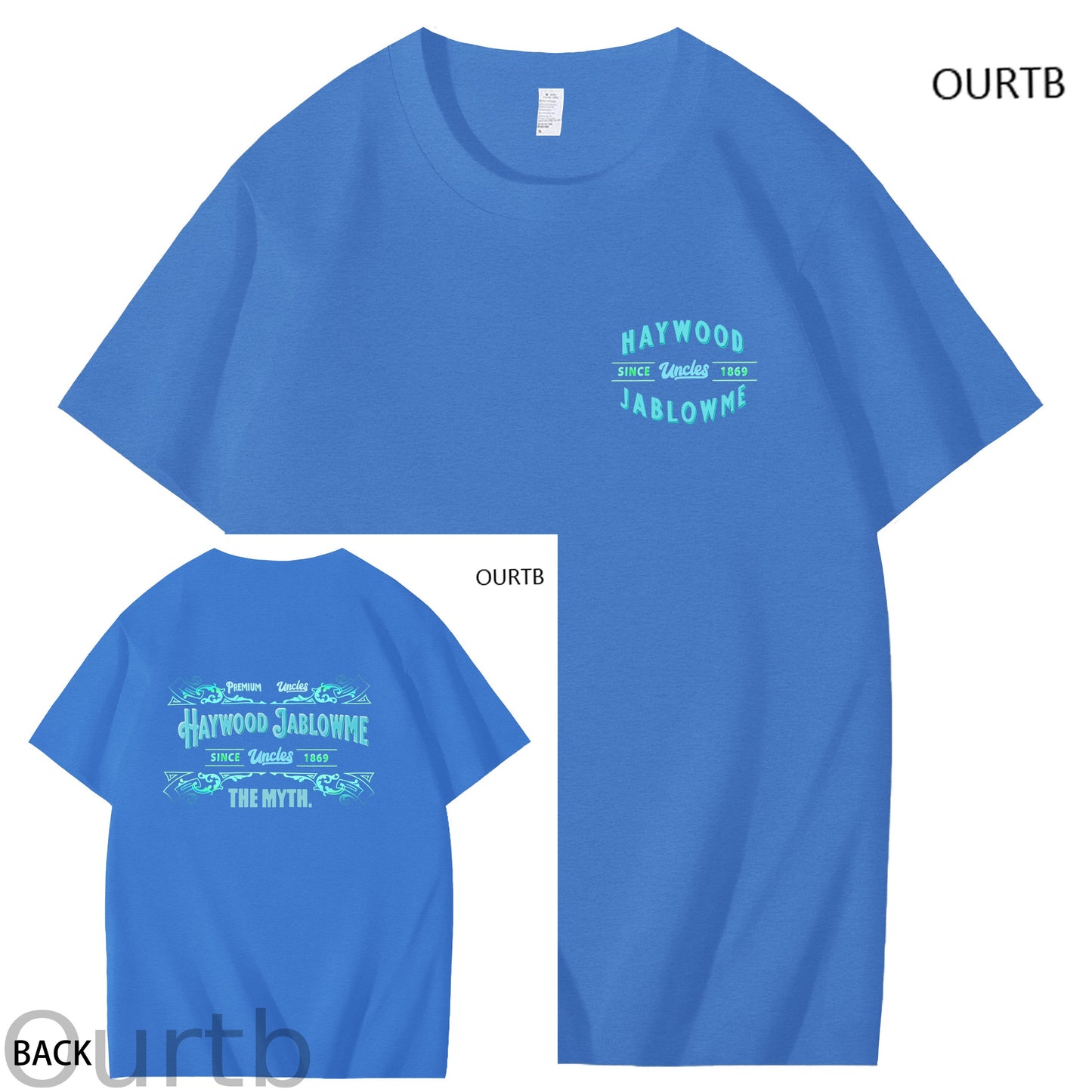 Premium Uncles Haywood Jablowme Since 1869 Uncles The Math Funny Adult Art Pattern Print T-Shirt