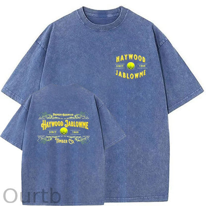 Haywood Since 1869 Jablowme Timber Co Washed T-Shirt
