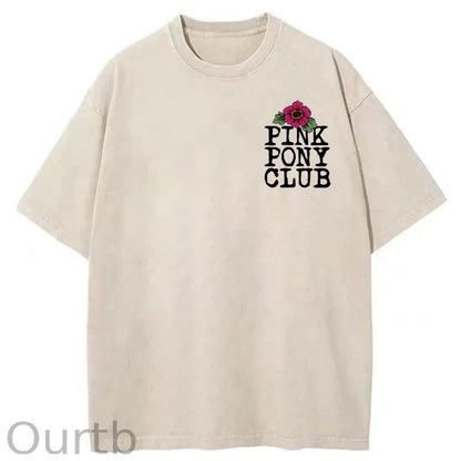I'm Gonna Keep On Dacing Washed Cotton T-Shirt