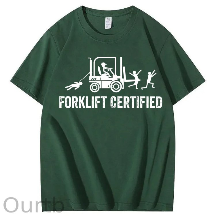Forklift Certified 100% Cotton T-Shirt
