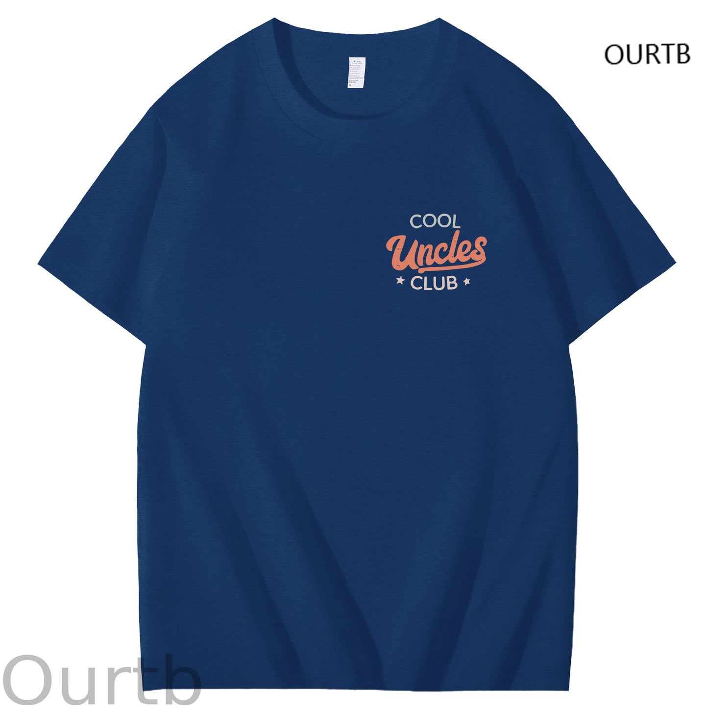 Uncle The Man The Myth The Bad Influence Cool Uncle Club Art Pattern Print T-Shirt
