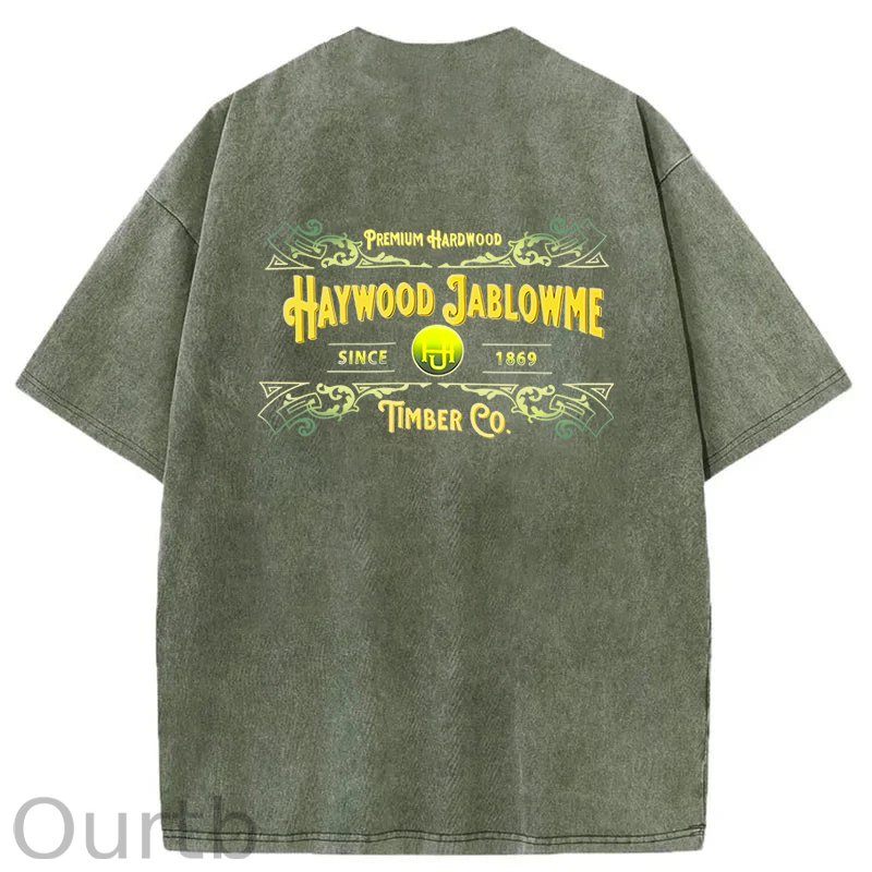Haywood Since 1869 Jablowme Timber Co Washed T-Shirt