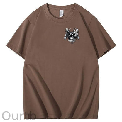 The Blacksheep Of  The Family Pattern Print 100%Cotton T-Shirt
