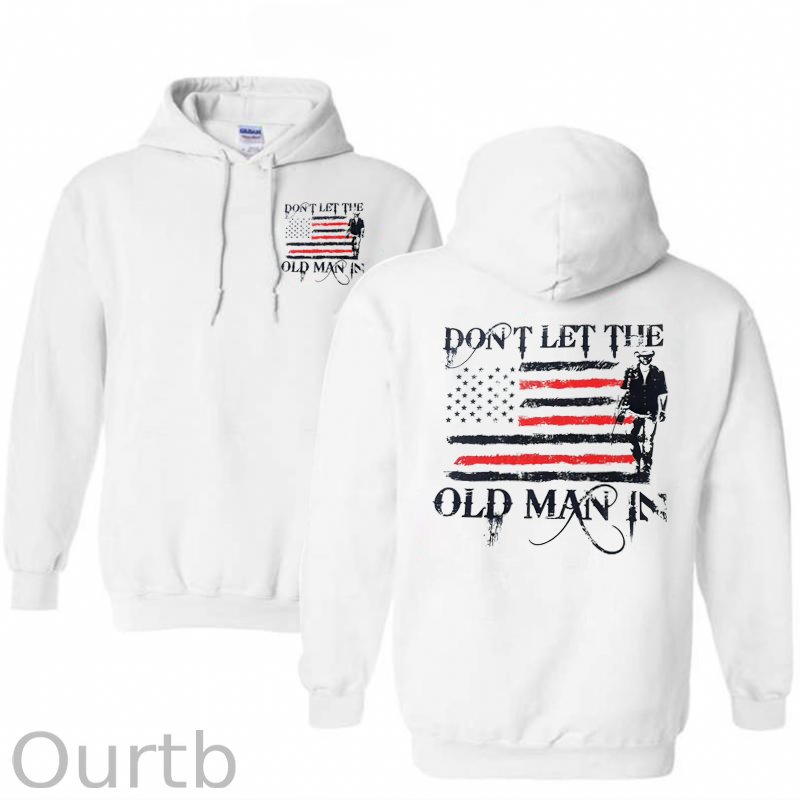 Don't Let The Old Man In Pattern Classic Hoodie