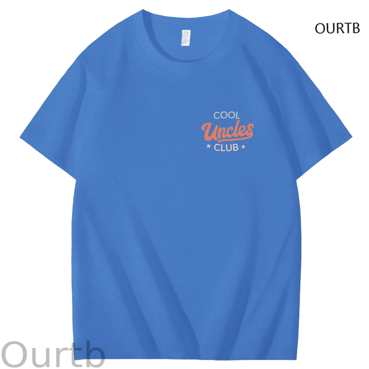 Uncle The Man The Myth The Bad Influence Cool Uncle Club Art Pattern Print T-Shirt