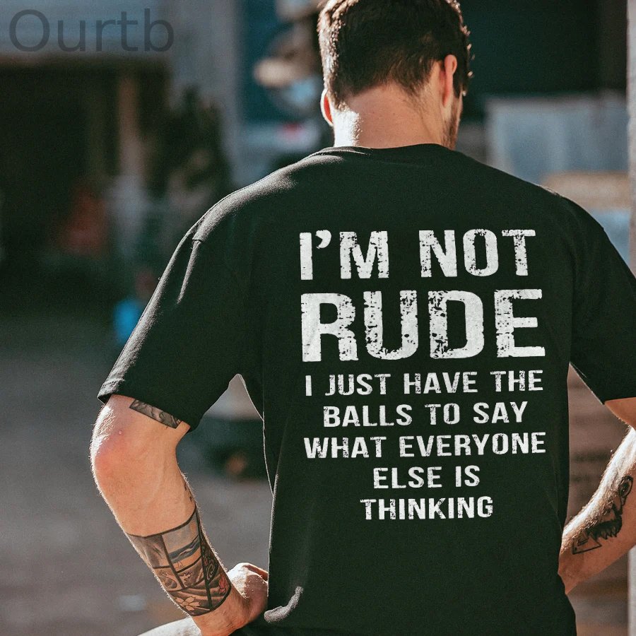 I'm Not Rude T-shirt