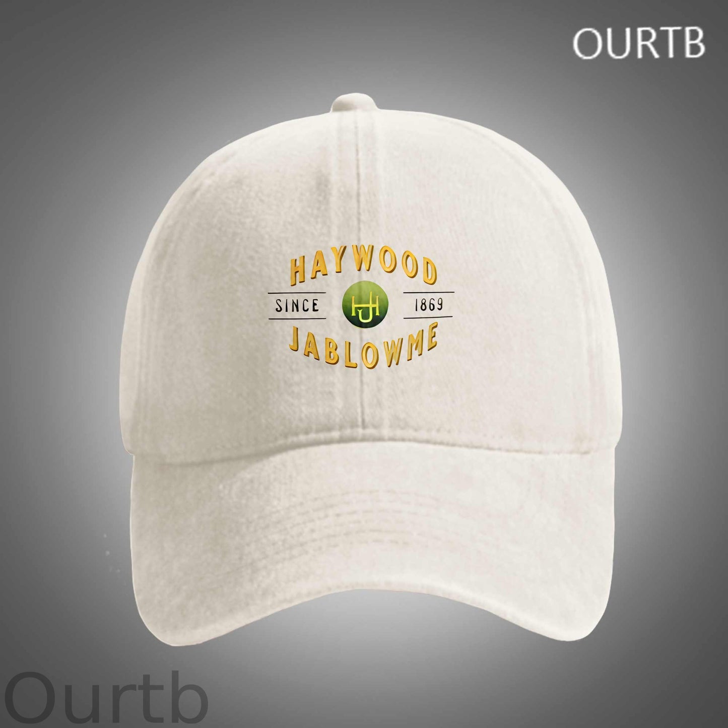 Haywood Jablowme Since 1869 Timber Co Funny Art Print Unisex Distressed Cotton Washed Art Print Hat