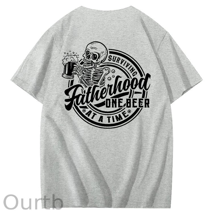 Surviving Fatherhood One Beer At A Time T-Shirt