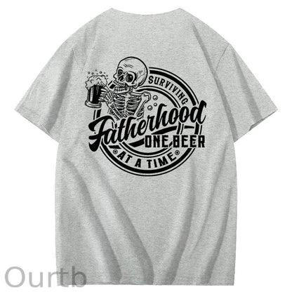 Surviving Fatherhood One Beer At A Time T-Shirt